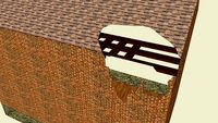Model of hit house in Carentan, France. Please Rate!!!
