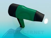3D Model Hair Dryer