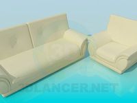 3D Model Sofa