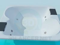 3D Model Double tub