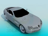 3D Model Mercedes SLR