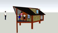 Small Cabin or play house for an advanced child