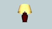 Red Desklamp