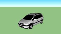 Vhaxhall Zafira Club 1.6 Estate (2005 Model Modified)
