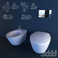 Унитаз и Биде Jacob Delafon VIA
