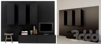 Стенка BoConcept Volani - AA13 2.06x3.08x0.43