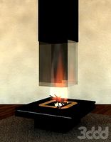 Камин центральный