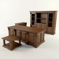 Klassiceskiy kabinetniy mebel