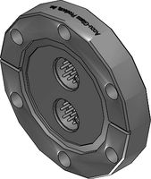 9C2-275, 18-Pin Feedthrough on a 2.75 CF Flange.