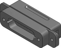UHV Connector - Panel Mount 15D Connector