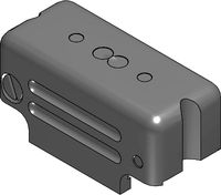 UHV Strain Relief for 4TC2P connector with ceramic insulators
