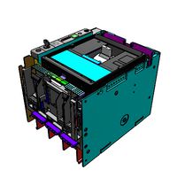XT7 3p Withdrawable Circuit Breaker and Fixed Part