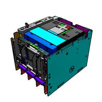 XT7M 3p Withdrawable Circuit Breaker and Fixed Part