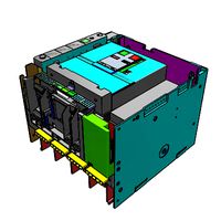 XT7M 4p Withdrawable Circuit Breaker and Fixed Part