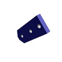 40MM 45-DEG PROFILE CONNECTOR BRACKET
