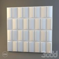 "ОМ" 3d wall panel "Artpole", Wave