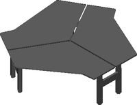 Gen-Triple Desk 120