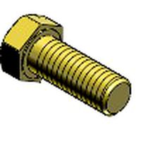 E142 Hex Head Cap Screw  Less Nut