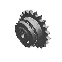 LIGHT ALLOY TORQUE LIMITER WITH PLATE WHEEL LFCOR 51-71