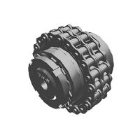 TORQUE LIMITER WITH CHAIN COUPLING (LIGHT ALLOY HUB) LFG 51-71