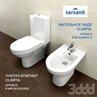 УНИТАЗ+БИДЕ Cersanit OLIMPIA