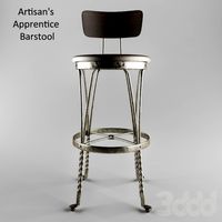 European Farmhouse Artisan's Apprentice Barstool
