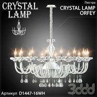 Люстра Crystal Lamp Orfey D1447-16WH