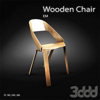 EM / Wooden Chair