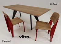 Vitra / EM Table & Standart Chair