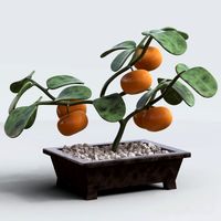 Искусственное мандариновое дерево