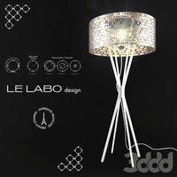 Lampadaire Miss Bubble XXL by Le Labo Design