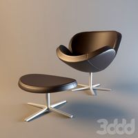 BoConcept Schelly with footstool