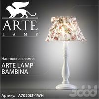Настольная лампа Arte Lamp Bambina A7020LT-1WH