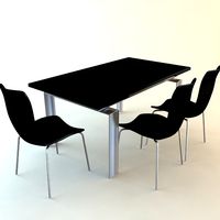 Table Chair Set 433903d model