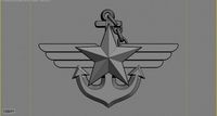 Korea_Army_Simbol3d model