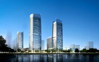 Skyscraper Office Building 1073d model