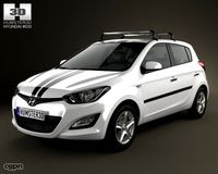 Hyundai i20 5-door 20133d model