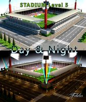 Stadium Level 6 Day&Night;3d model