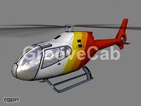 Eurocopter Colibri Helicopter V23d model