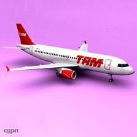 A320 TAM3d model