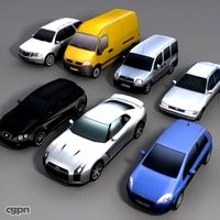 Cars Collection3d model
