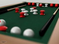 Bumper Pool Table3d model