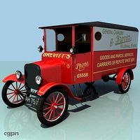 parcel carrier3d model