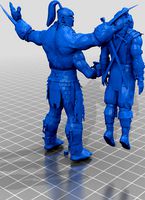 bossPOSES - Mortal Kombat - Flesh Trophy by Kodiking