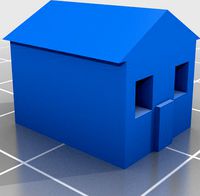 Stable/Barn for Caverna and/or Agricola (board games by Uwe Rosenberg) by Toto-42