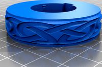 Celtic Knotwork Leather Embossing Rolls - Style 1 by BokFvdge