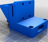 I3 mega Linear Rail X-Axis pcb mount by jello0100