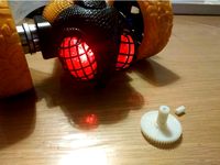 New Bright RC Tumble Bee - Repaired Wheel Gear by DaveBZH