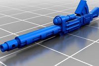 Heavy Gear HRF (hedium rifle) silenced by Tdoesepic