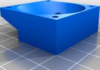 Fan converter to 40mm for Mosquito (Petsfang v2) by Davy89